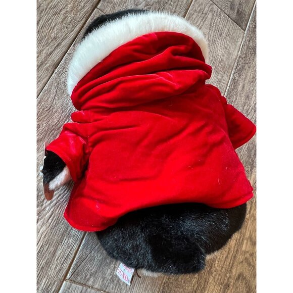 NWT Gund Igloo‎ The Penguin Fashion Bug Plush Stuffed Animal Toy 14" Santa Fur - Picture 8 of 10